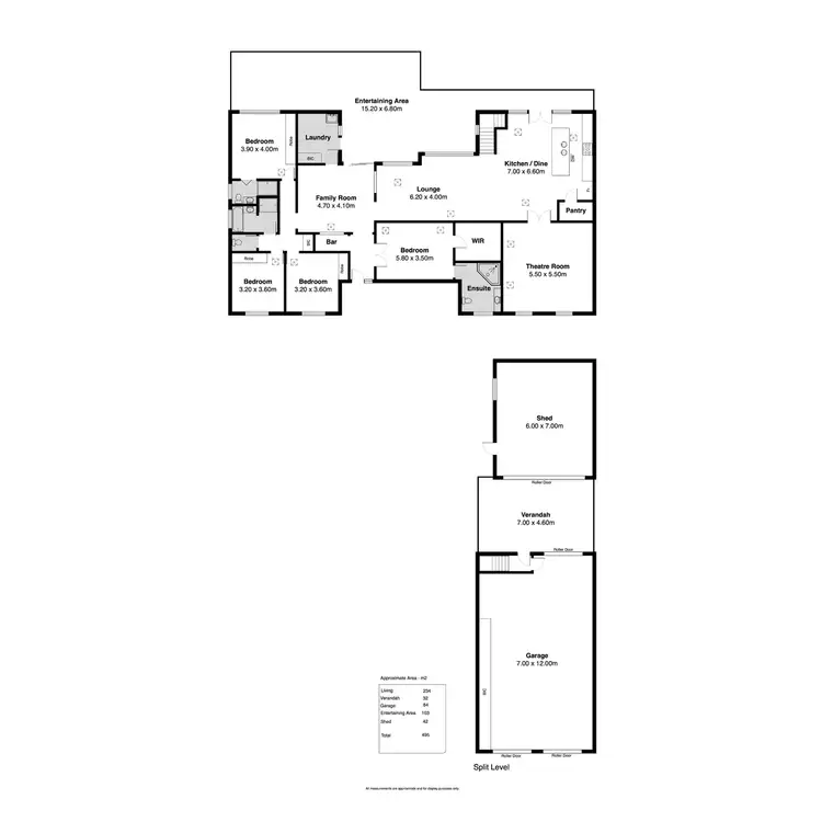 Floorplan of Homely house listing, 30 Corriedale Hills Drive, Happy Valley SA 5159