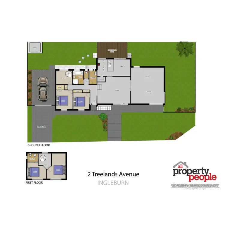 Floorplan of Homely house listing, 2 Treelands Avenue, Ingleburn NSW 2565