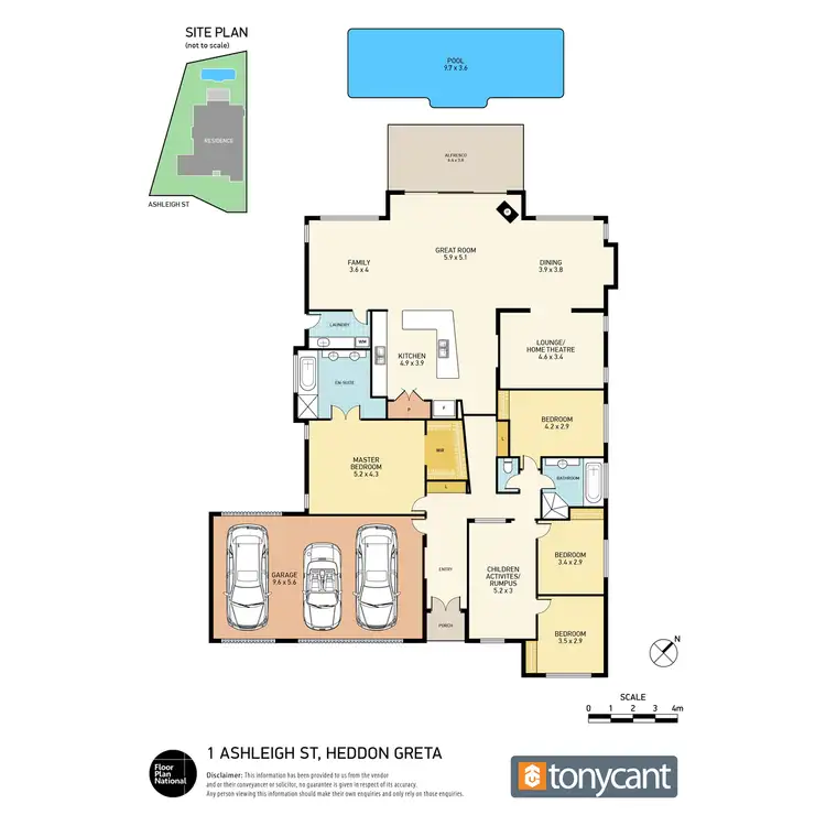 Floorplan of Homely house listing, 1 Ashleigh Street, Heddon Greta NSW 2321