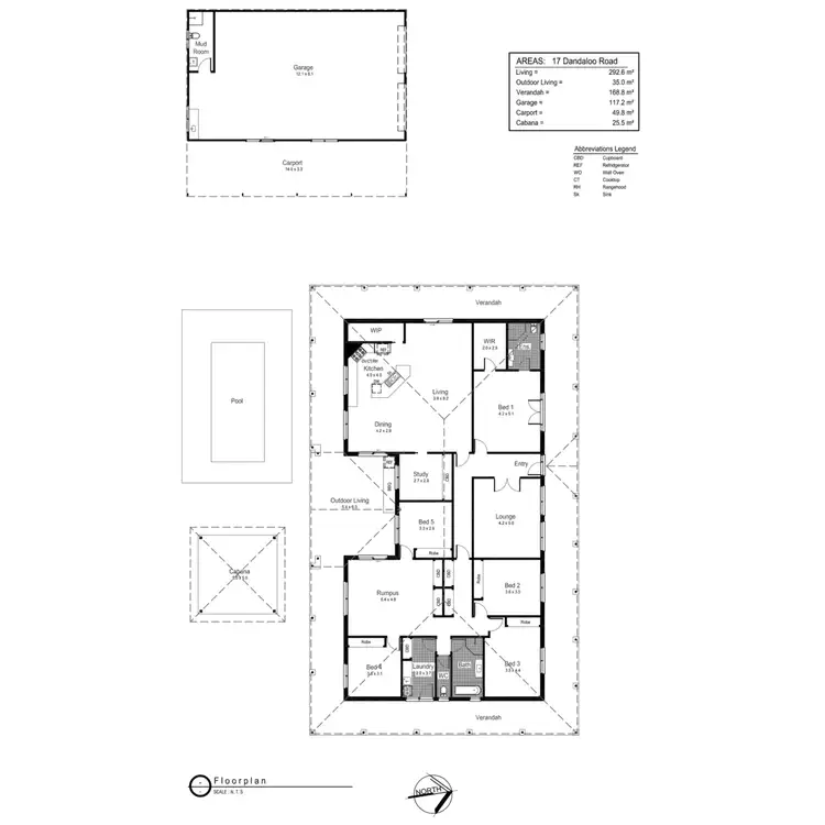 Floorplan of Homely house listing, 17 Dandaloo Road, Lake Albert NSW 2650