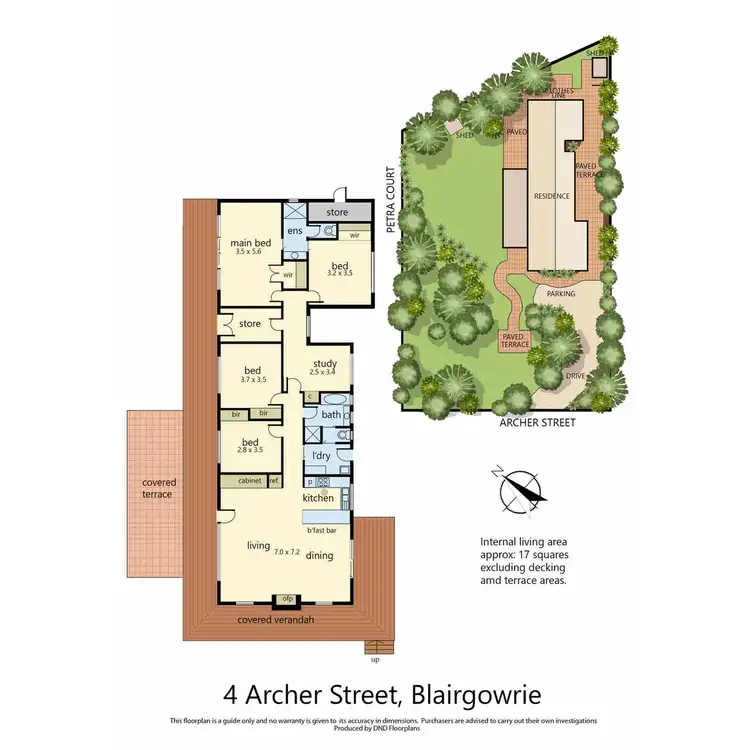 Floorplan of Homely house listing, 4 Archer Street, Blairgowrie VIC 3942