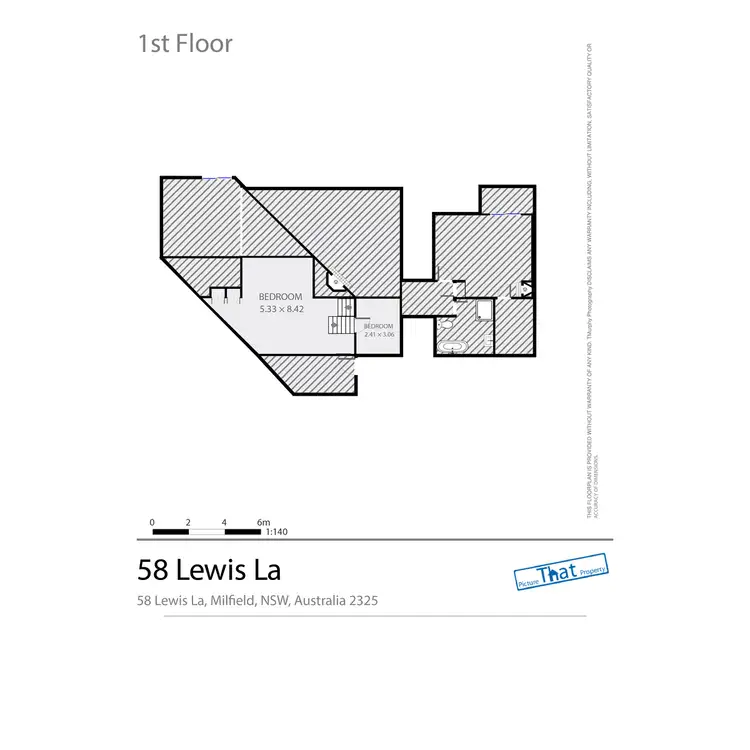 Floorplan of Homely rural property listing, 58 Lewis Lane, Millfield NSW 2325