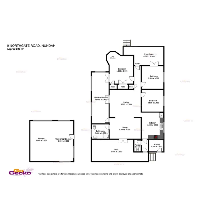 Floorplan of Homely house listing, 9 Northgate Road, Nundah QLD 4012