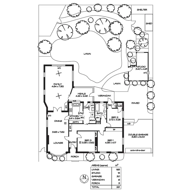 Floorplan of Homely house listing, 524 The Parade, Rosslyn Park SA 5072