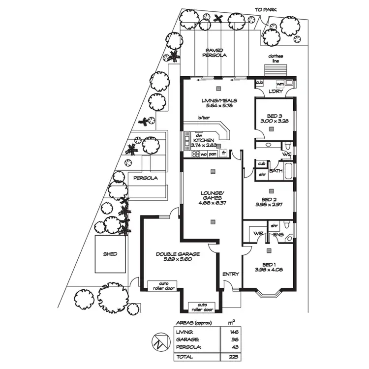 Floorplan of Homely house listing, 17 Cann Close, Felixstow SA 5070