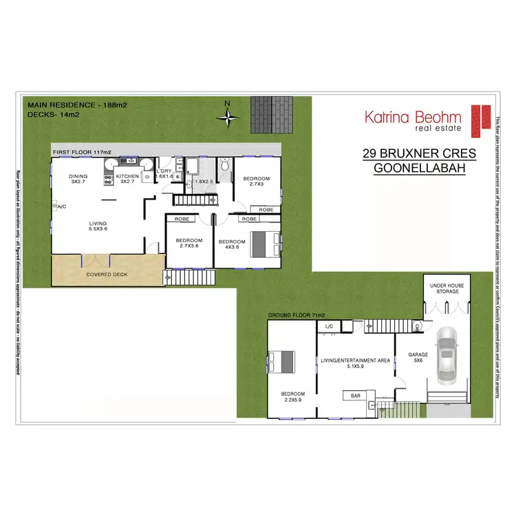 Floorplan of Homely house listing, 29 Bruxner Crescent, Goonellabah NSW 2480