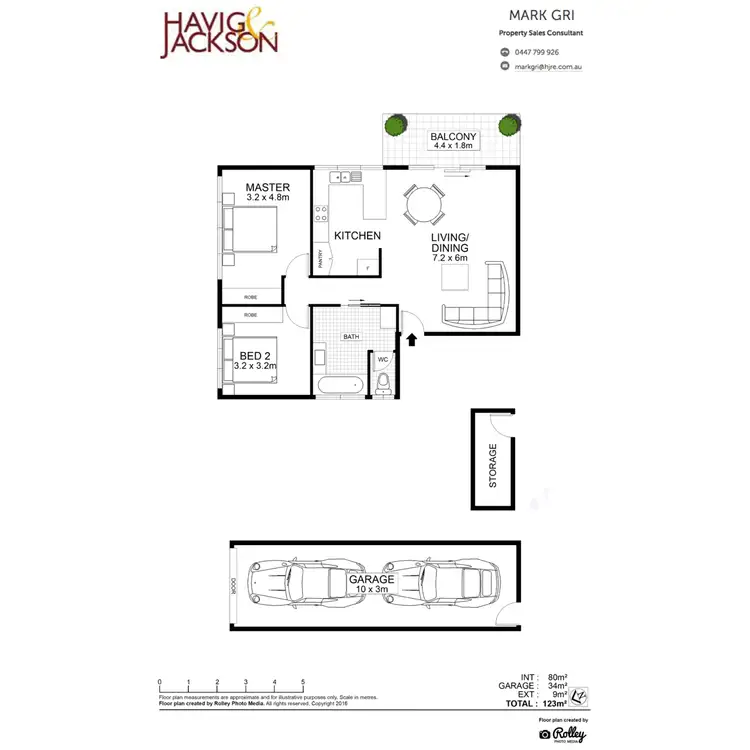 Floorplan of Homely apartment listing, 4/29 Fosbery Street, Windsor QLD 4030