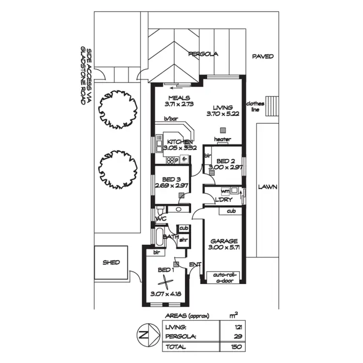 Floorplan of Homely house listing, 24 Railway Terrace, Mile End SA 5031