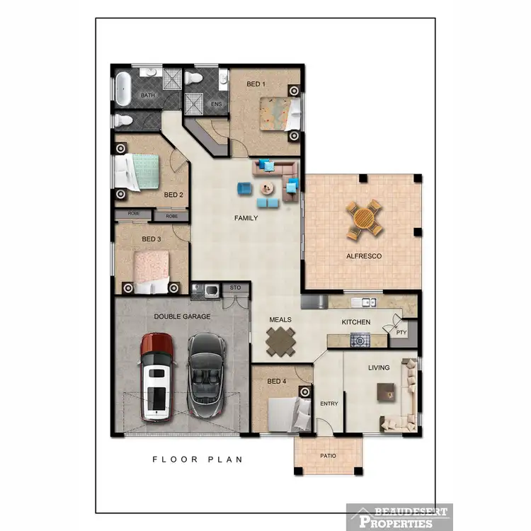 Floorplan of Homely house listing, 59 Carrigan Way, Gleneagle QLD 4285