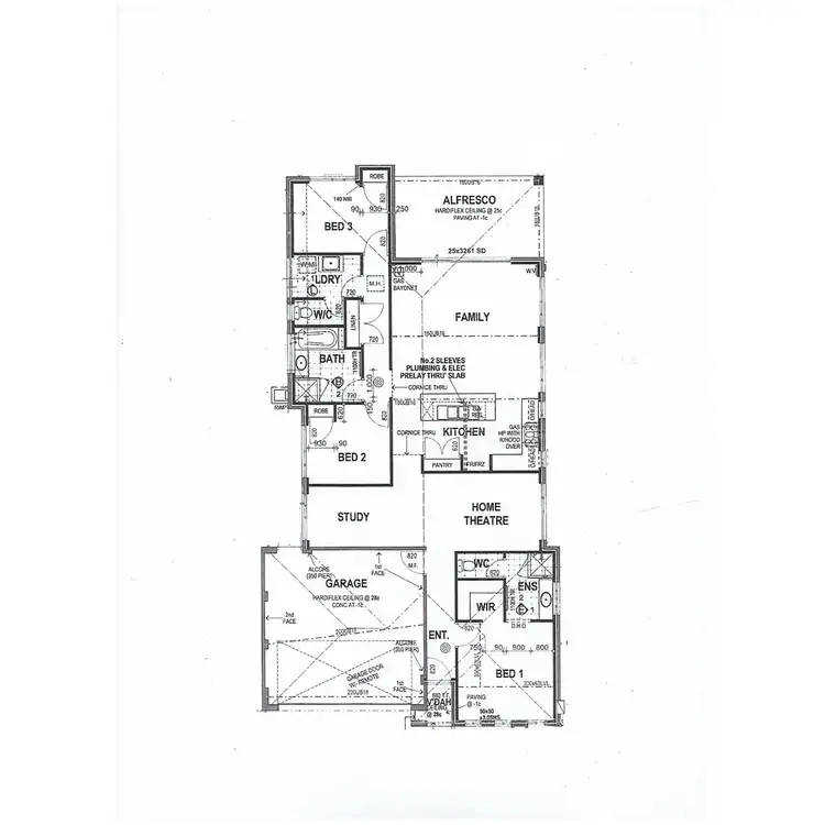 Floorplan of Homely house listing, 13 Macmillan Bld, Canning Vale WA 6155