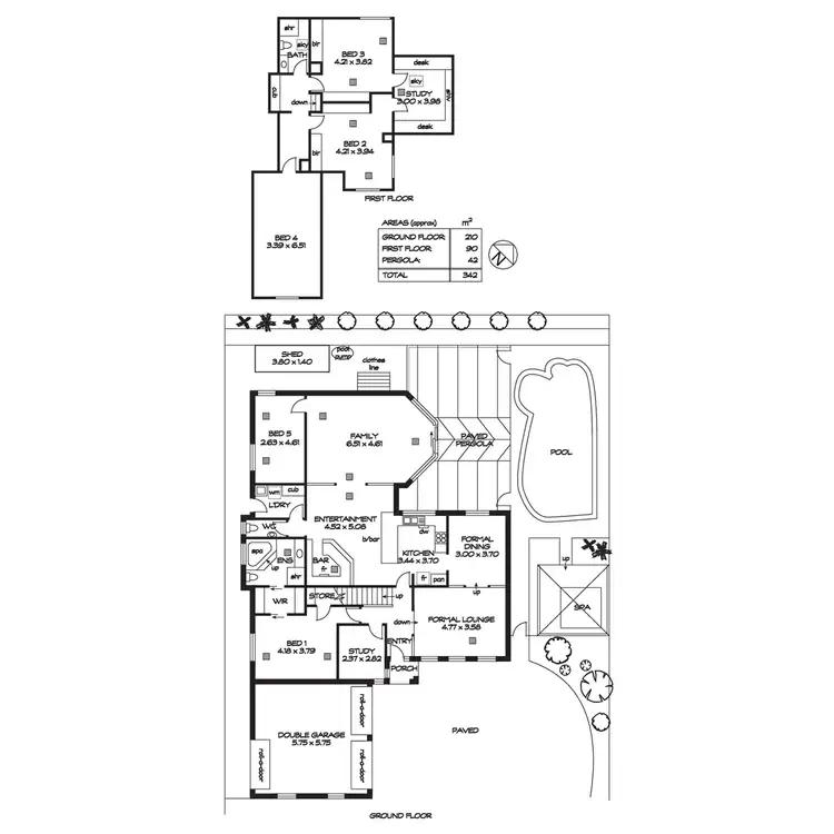 Floorplan of Homely house listing, 19 Bowmore Court, Greenwith SA 5125