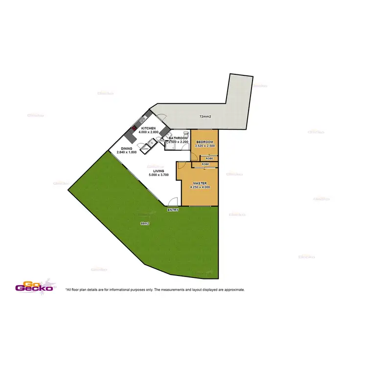 Floorplan of Homely unit listing, 1/1412 Sandgate Road, Nundah QLD 4012