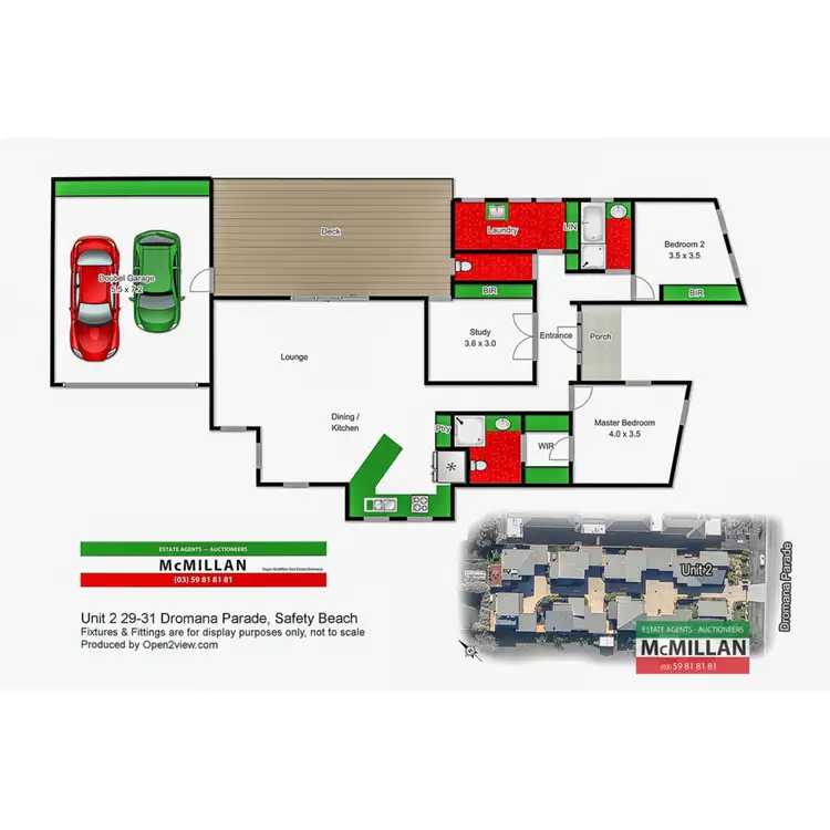 Floorplan of Homely unit listing, 2/29-31 Dromana Parade, Safety Beach VIC 3936