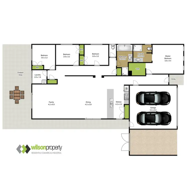 Floorplan of Homely house listing, 15 Christian Rise, Traralgon VIC 3844