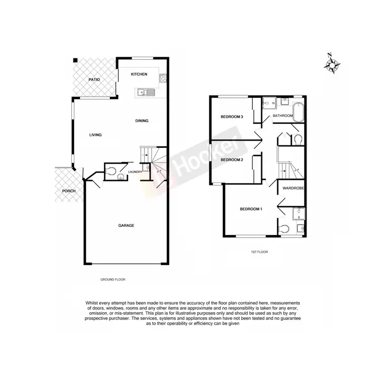 Floorplan of Homely townhouse listing, 37/50 Perkins Street, Calamvale QLD 4116