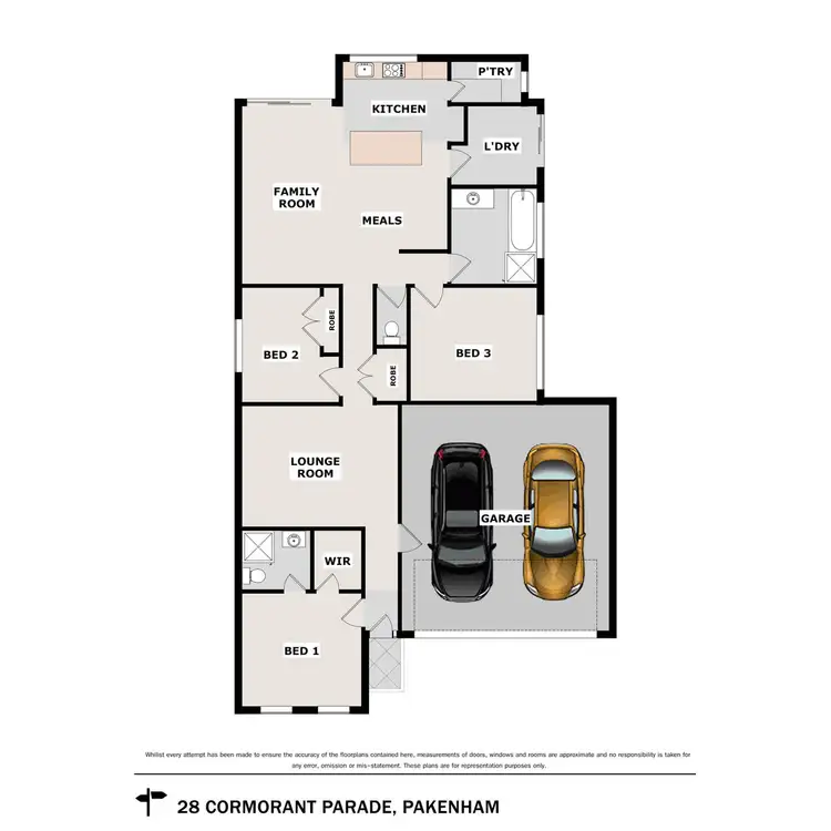 Floorplan of Homely house listing, 28 Cormorant Parade, Pakenham VIC 3810