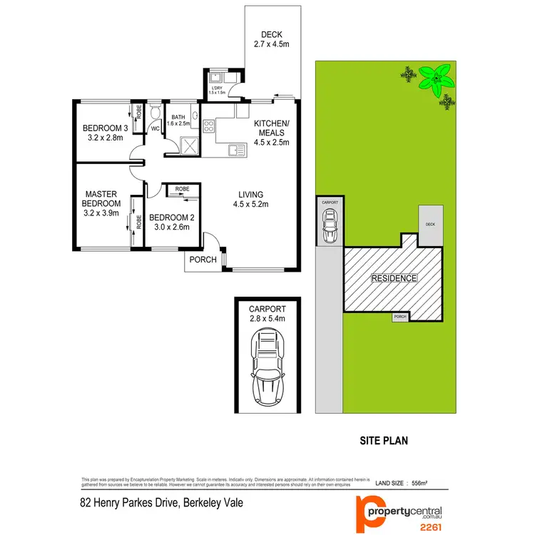 Floorplan of Homely house listing, 82 Henry Parkes Drive, Berkeley Vale NSW 2261