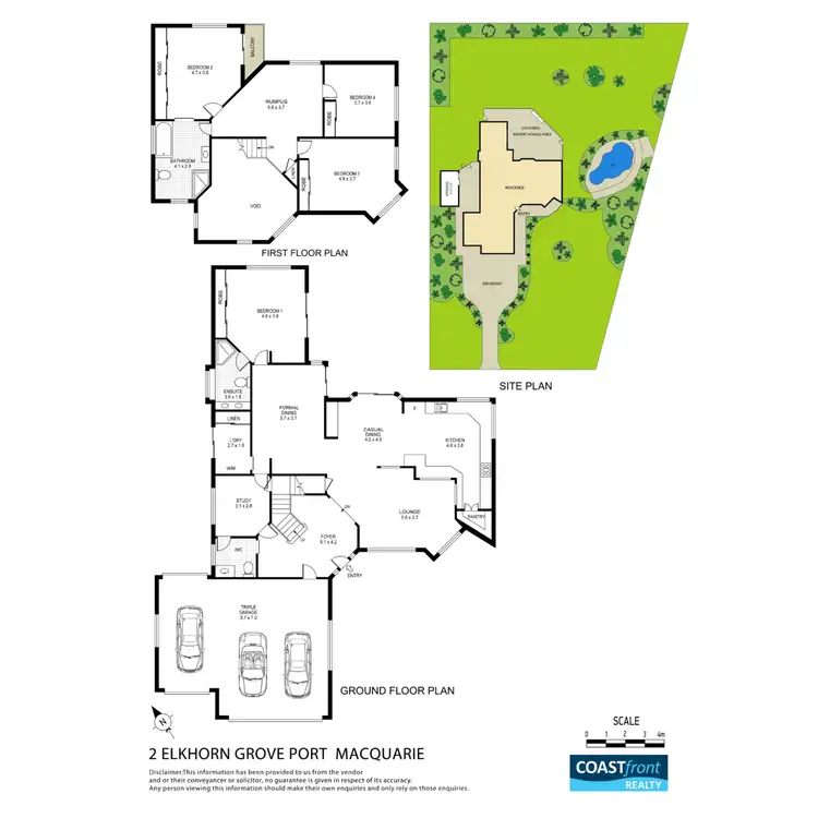 Floorplan of Homely house listing, 2 Elkhorn Grove, Port Macquarie NSW 2444