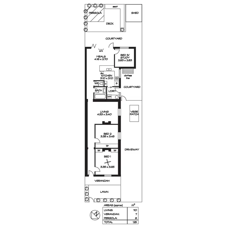Floorplan of Homely house listing, 11 Argyle Street, Prospect SA 5082