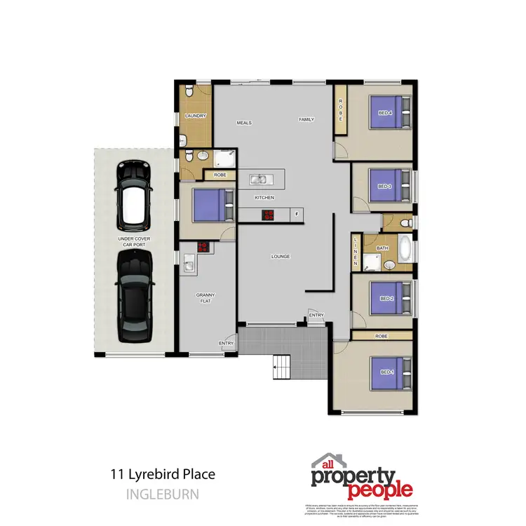 Floorplan of Homely house listing, Address available on request