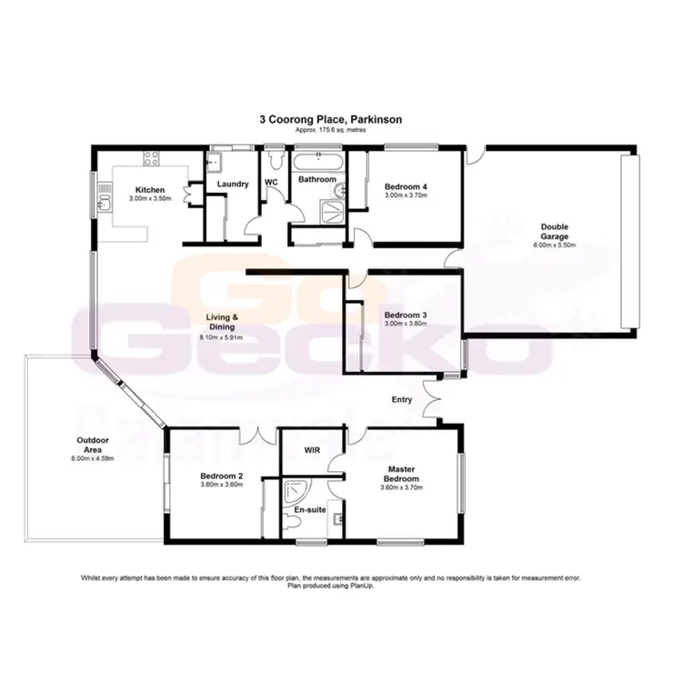 Floorplan of Homely house listing, 3 Coorong Place, Parkinson QLD 4115