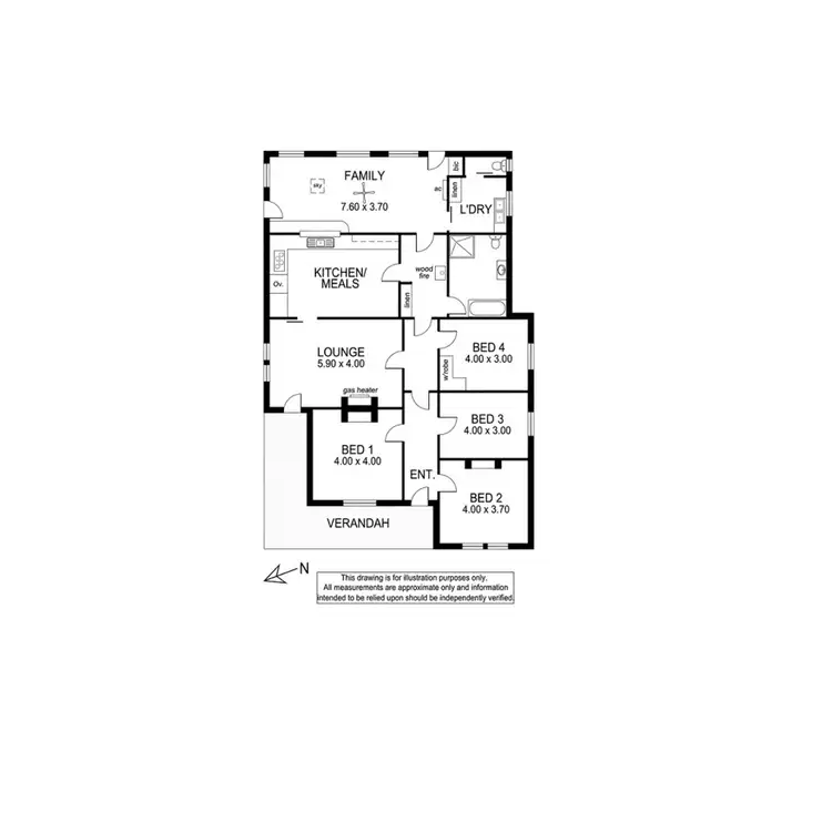 Floorplan of Homely house listing, 33 Crafter Road, Mount Gambier SA 5290
