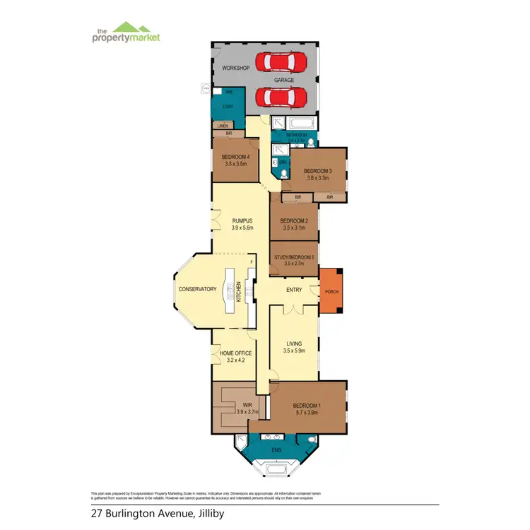 Floorplan of Homely rural property listing, 27 Burlington Avenue, Jilliby NSW 2259