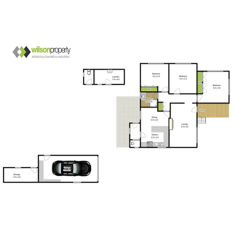 Floorplan of Homely house listing, 24 Foxlease Avenue, Traralgon VIC 3844