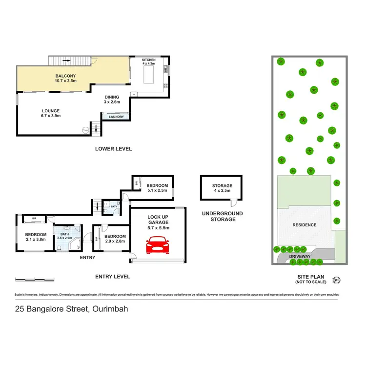 Floorplan of Homely house listing, 25 Bangalore Street, Ourimbah NSW 2258