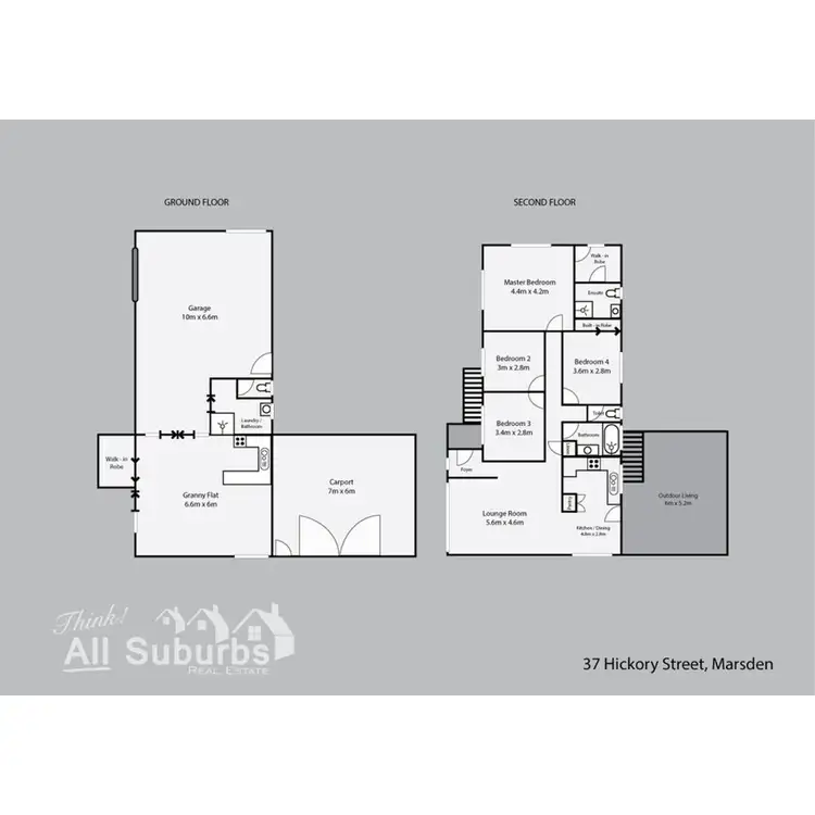 Floorplan of Homely house listing, 37 Hickory, Marsden QLD 4132