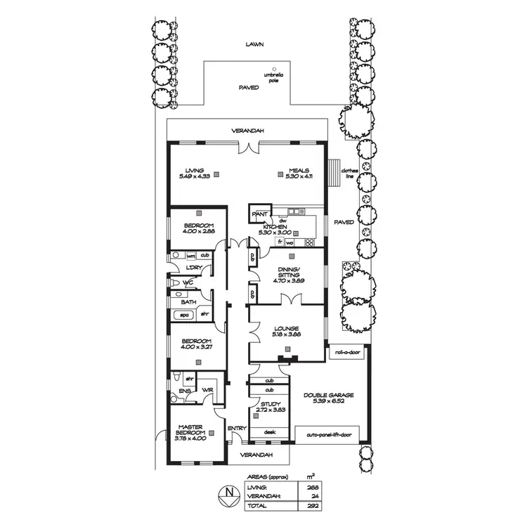 Floorplan of Homely house listing, 21 Austral Terrace, Malvern SA 5061