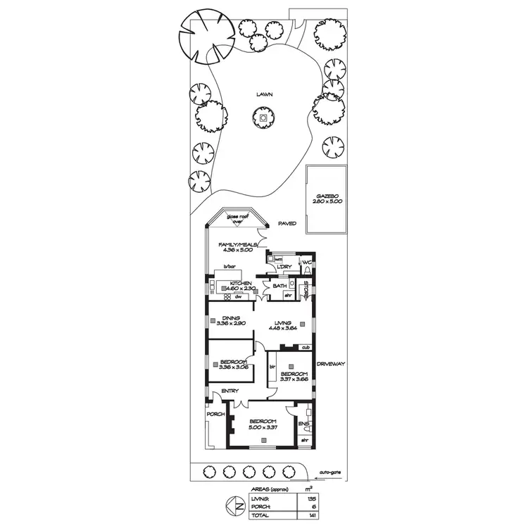 Floorplan of Homely house listing, 231 King William Road, Hyde Park SA 5061