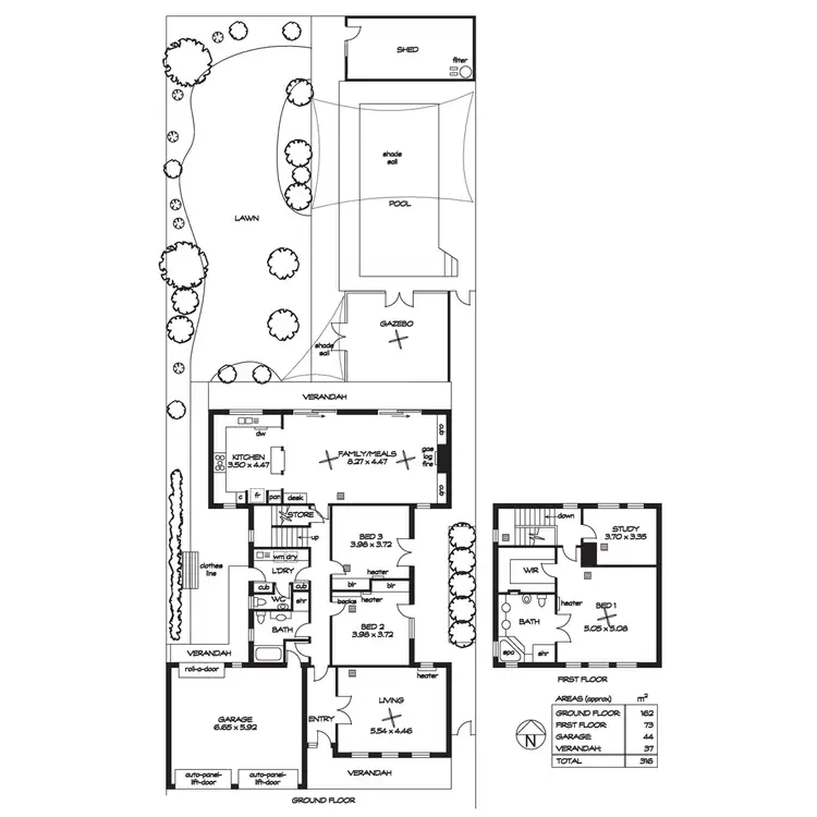 Floorplan of Homely house listing, 7 Dyson Road, Walkerville SA 5081