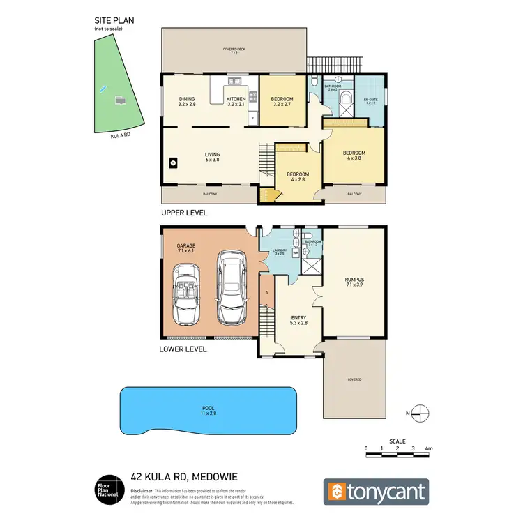 Floorplan of Homely house listing, 42 Kula Road, Medowie NSW 2318
