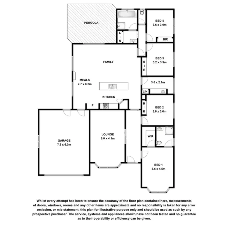 Floorplan of Homely house listing, 16 Woodhaven Place, Mount Gambier SA 5290