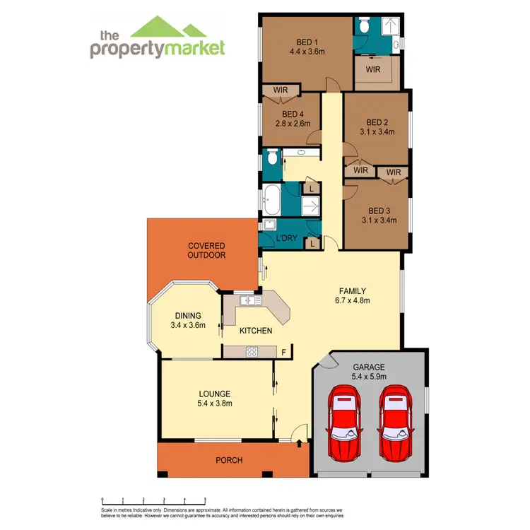 Floorplan of Homely house listing, 2 Mascord Avenue, Wadalba NSW 2259