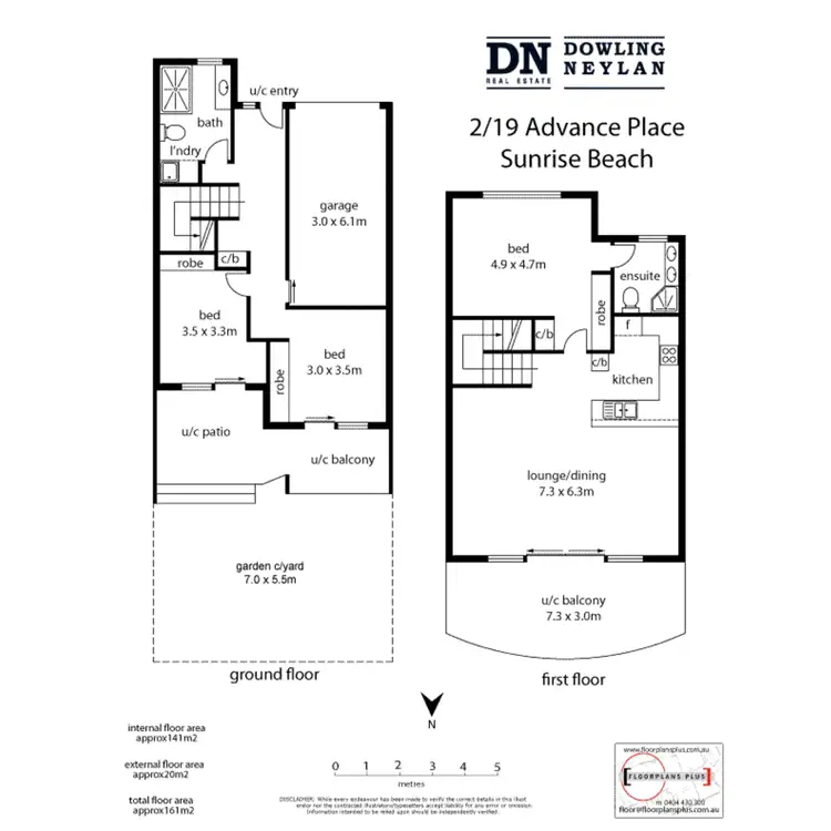 Floorplan of Homely townhouse listing, 2/19 Advance Place, Sunrise Beach QLD 4567