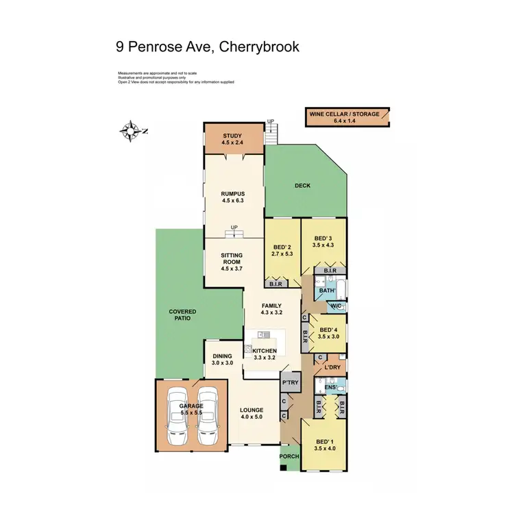 Floorplan of Homely house listing, 9 Penrose Avenue, Cherrybrook NSW 2126