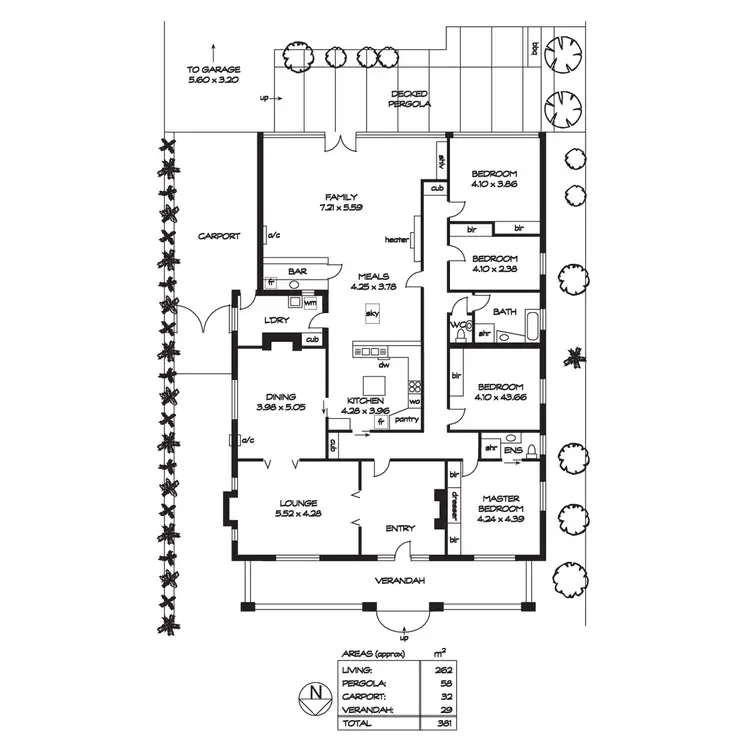 Floorplan of Homely house listing, 18 Sprod Avenue, Toorak Gardens SA 5065