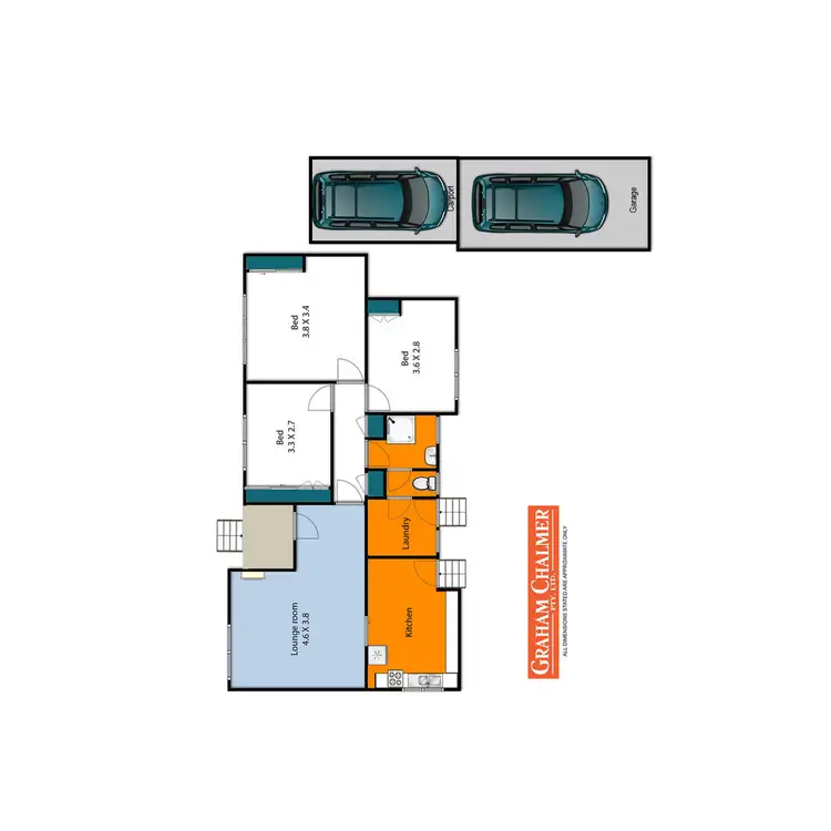 Floorplan of Homely house listing, 9 Bergen Crescent, Sale VIC 3850
