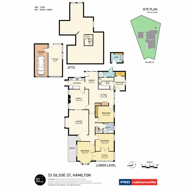 Floorplan of Homely house listing, 33 Silsoe Street, Hamilton South NSW 2303