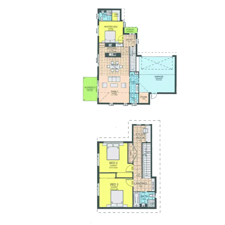 Floorplan of Homely unit listing, 3/20 Darling Street, Sale VIC 3850