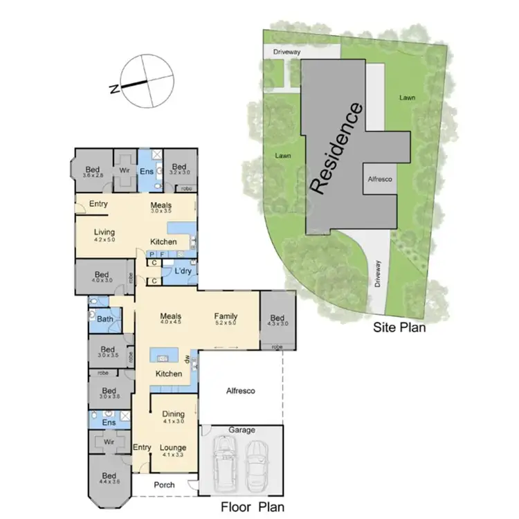 Floorplan of Homely house listing, 14 Sarshas Way, Mount Martha VIC 3934