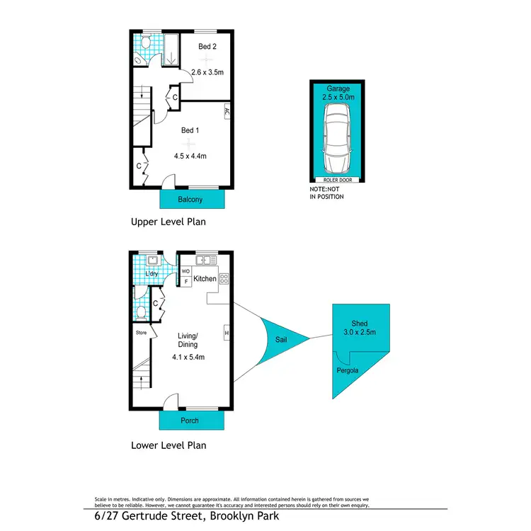 Floorplan of Homely house listing, 6/27 Gertrude Street, Brooklyn Park SA 5032