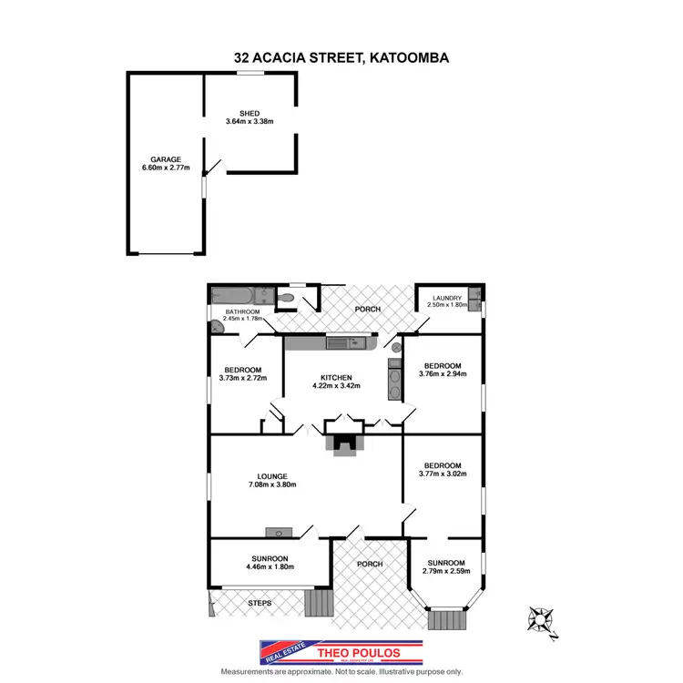 Floorplan of Homely house listing, 32 Acacia Street, Katoomba NSW 2780