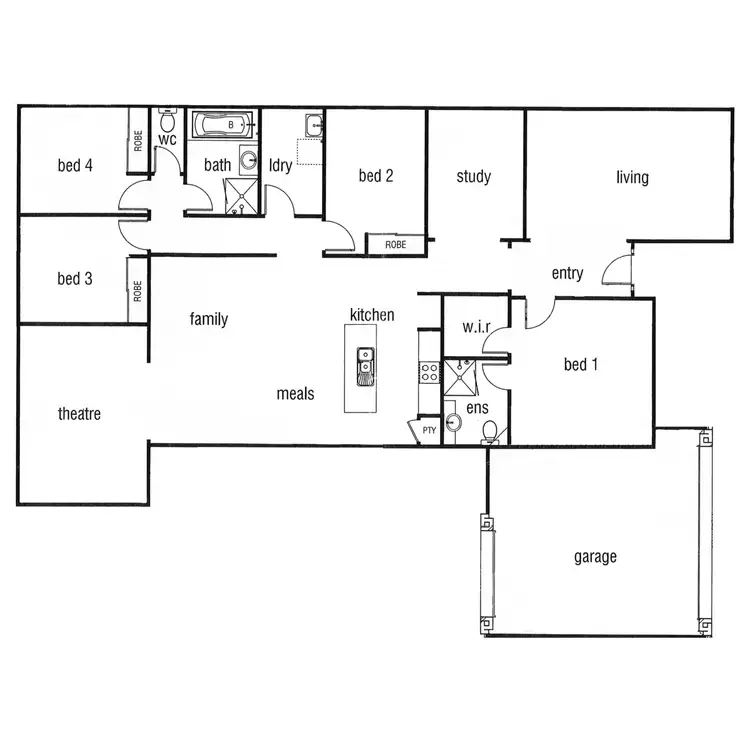 Floorplan of Homely house listing, Address available on request