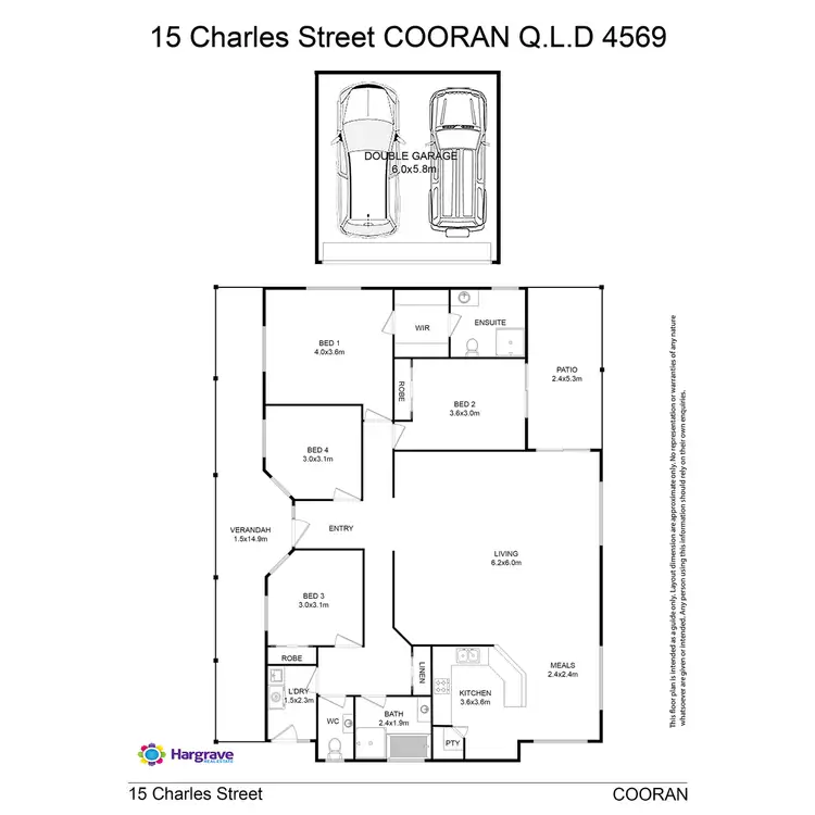 Floorplan of Homely house listing, 15 Charles Street, Cooran QLD 4569