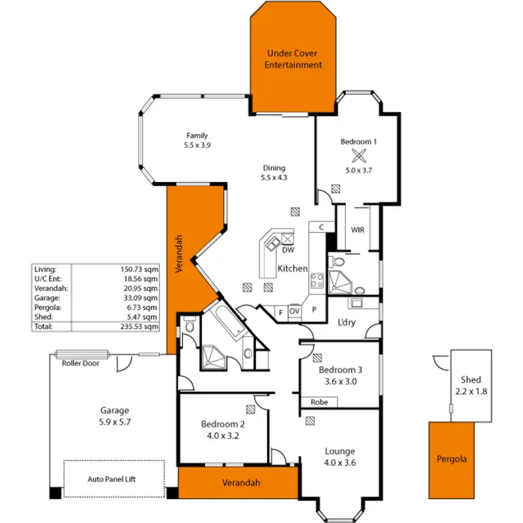 Floorplan of Homely house listing, 13 Grandview Avenue, Urrbrae SA 5064