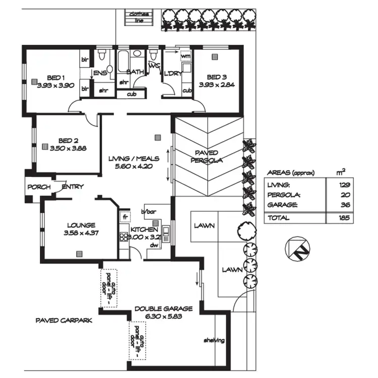 Floorplan of Homely house listing, 2/41 Angas Avenue, Vale Park SA 5081