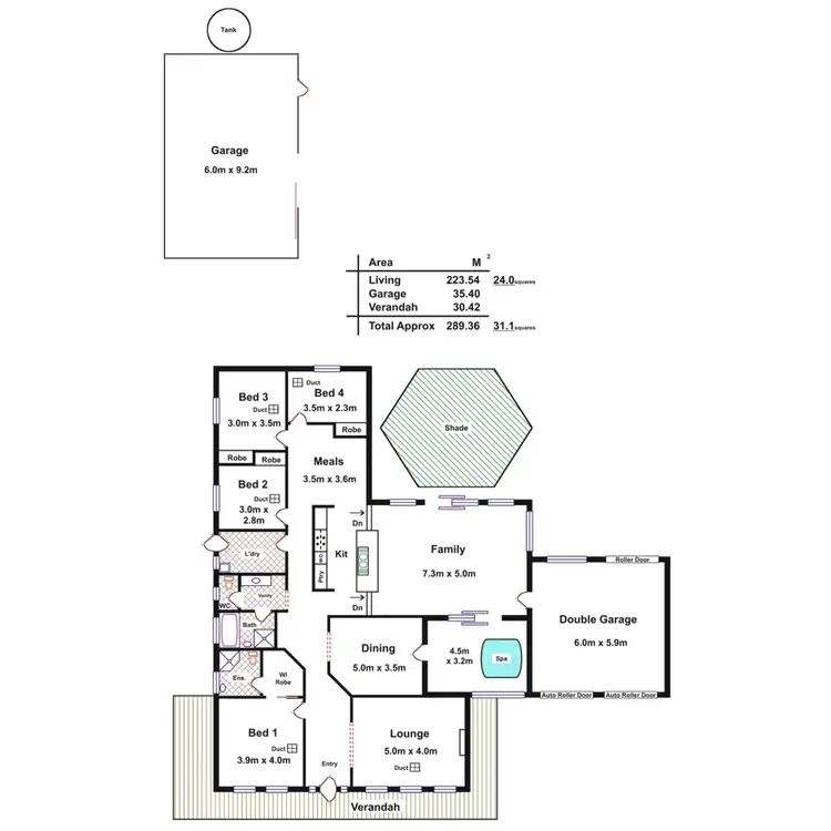 Floorplan of Homely house listing, Address available on request